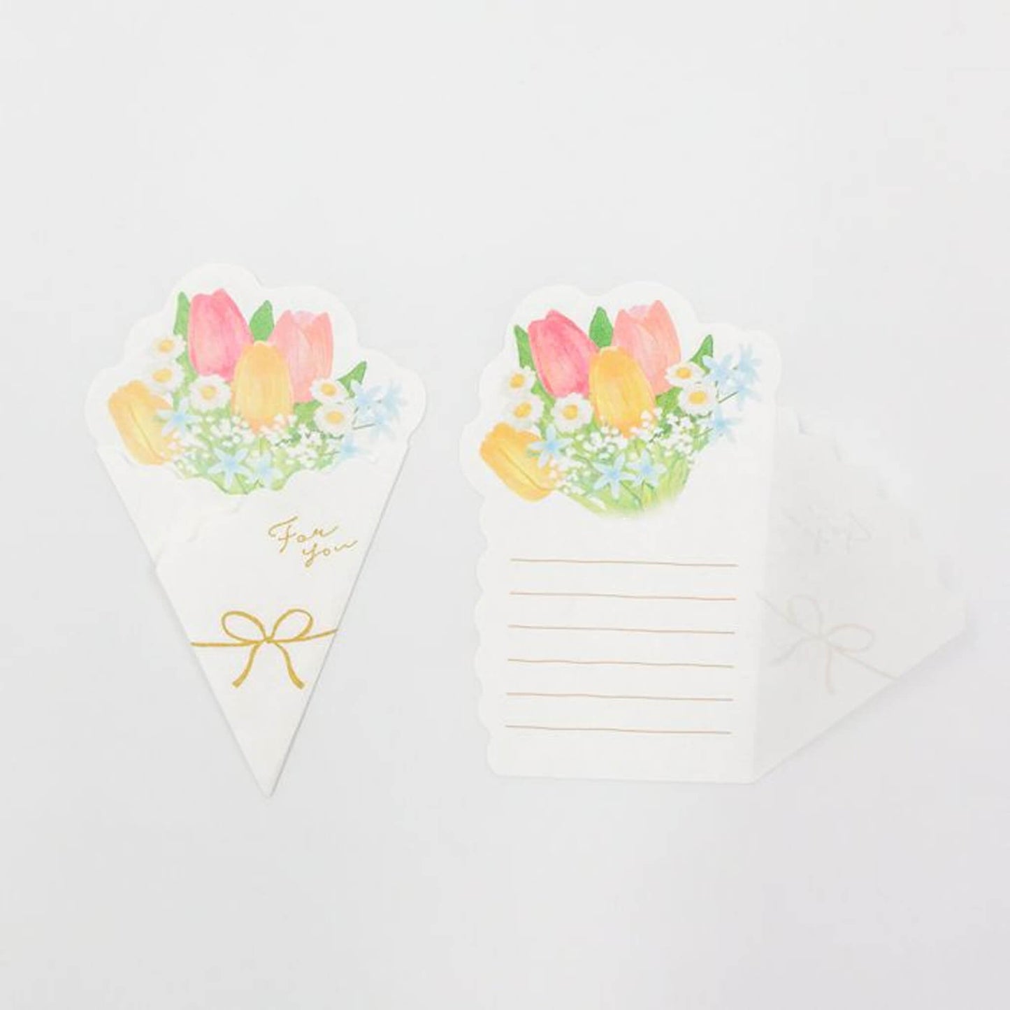 Furukawa Shiko Bouquet Letter Set - Tulip - Wa - Life Spring 2026 Limited - Letter Paper