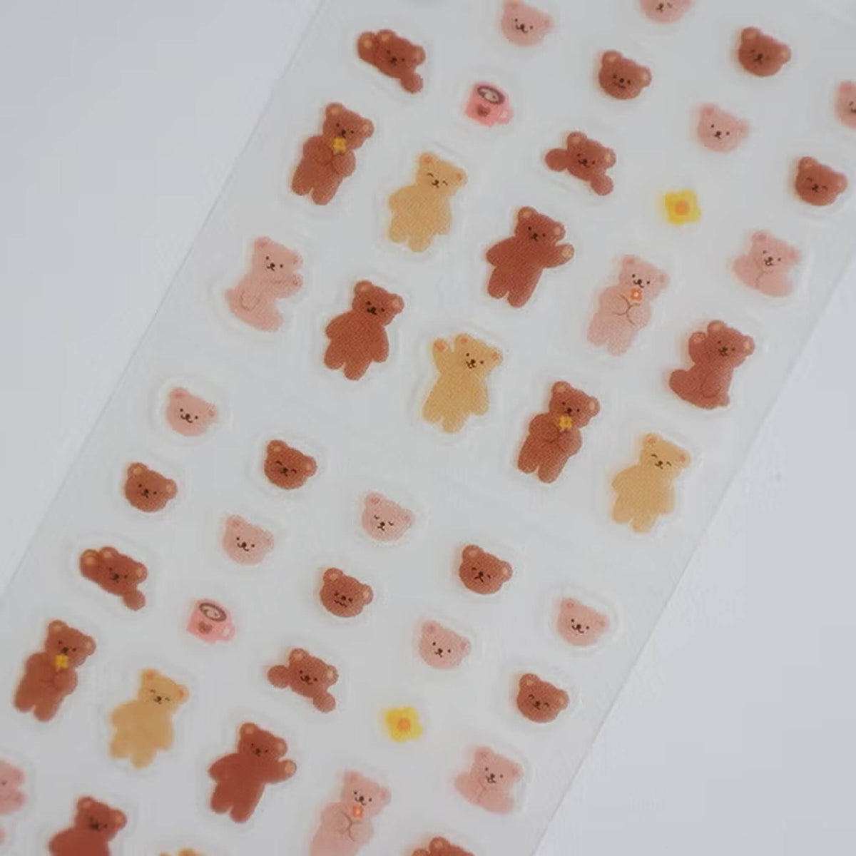 Furukawa Shiko Chocolog Choco-Peta Sticker - Bear - Sticker Sheets