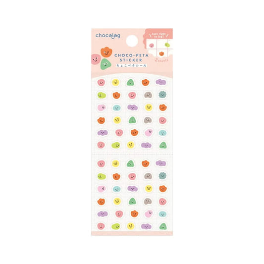 Furukawa Shiko Chocolog Choco-Peta Sticker - Kimochi - Sticker Sheets