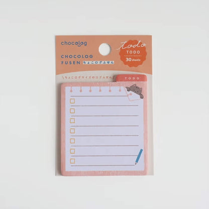 Furukawa Shiko Chocolog Sticky Notes - To Do - Sticky Notes