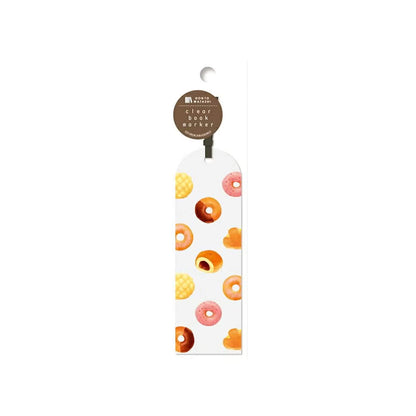 Furukawa Shiko Clear Bookmark - Donuts - Hontowatashi - Bookmarks