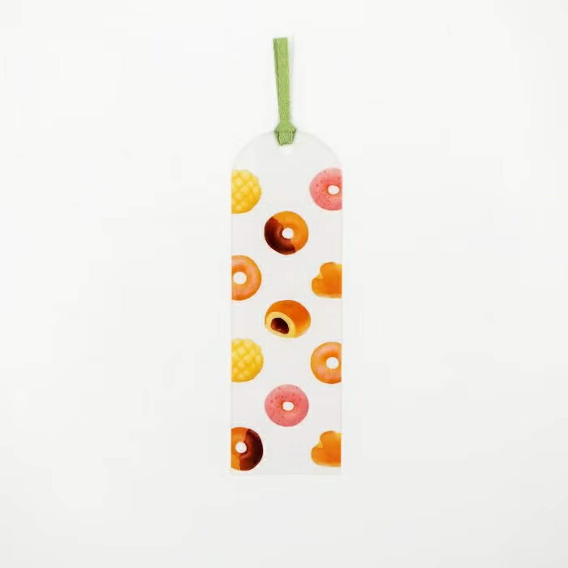 Furukawa Shiko Clear Bookmark - Donuts - Hontowatashi - Bookmarks
