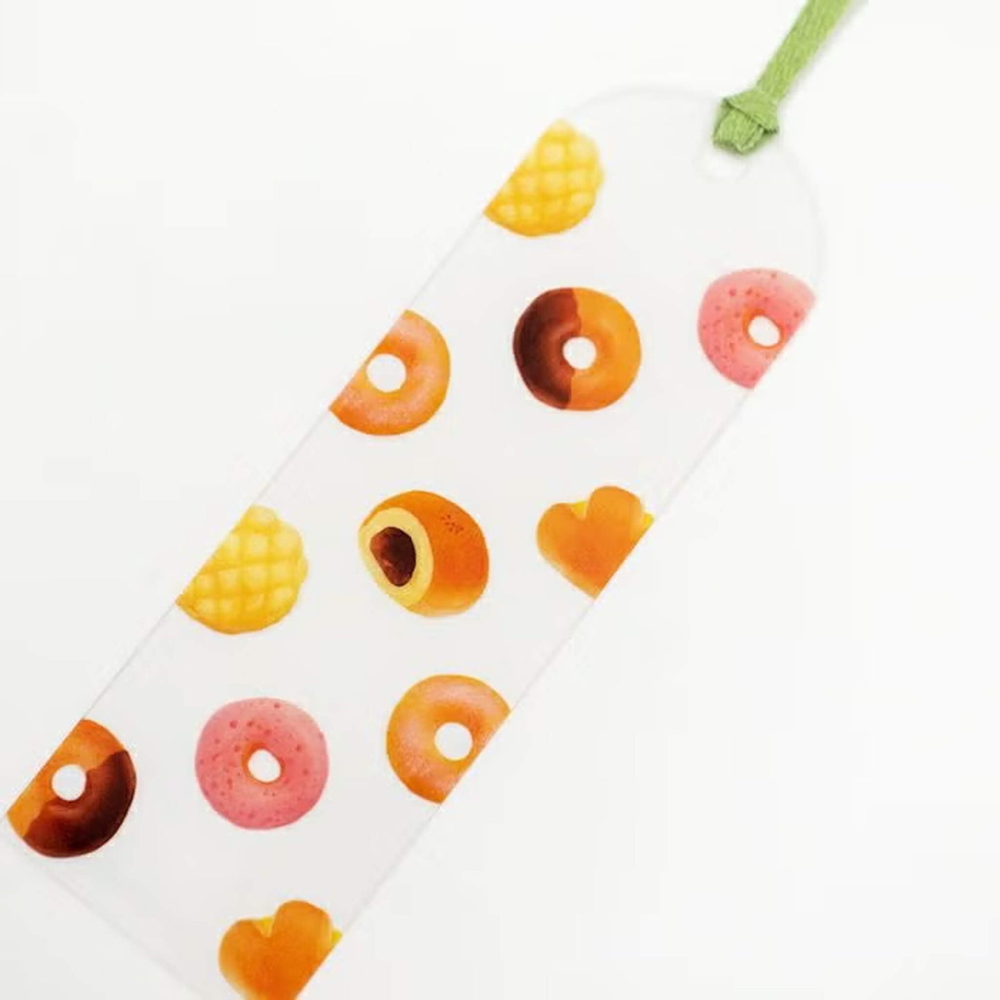 Furukawa Shiko Clear Bookmark - Donuts - Hontowatashi - Bookmarks