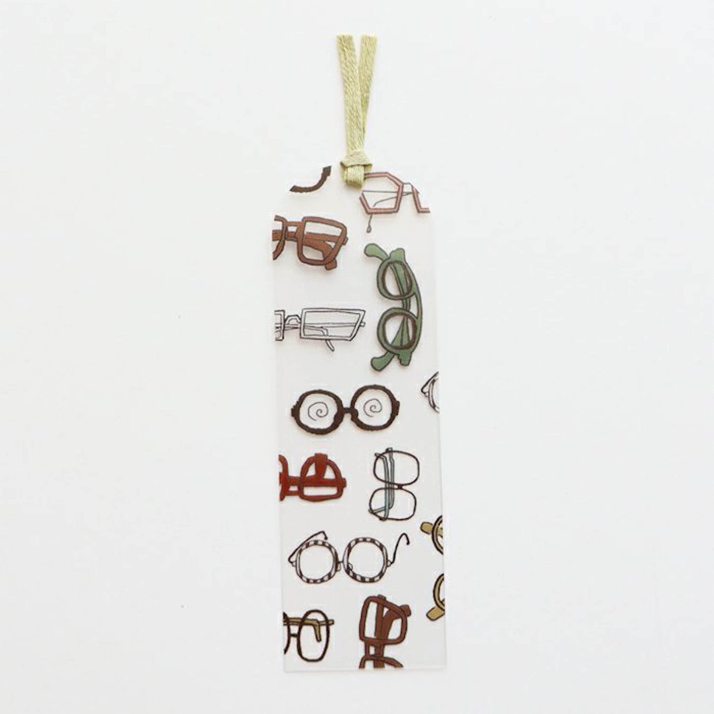 Furukawa Shiko Clear Bookmark - Glasses - Hontowatashi - Bookmarks