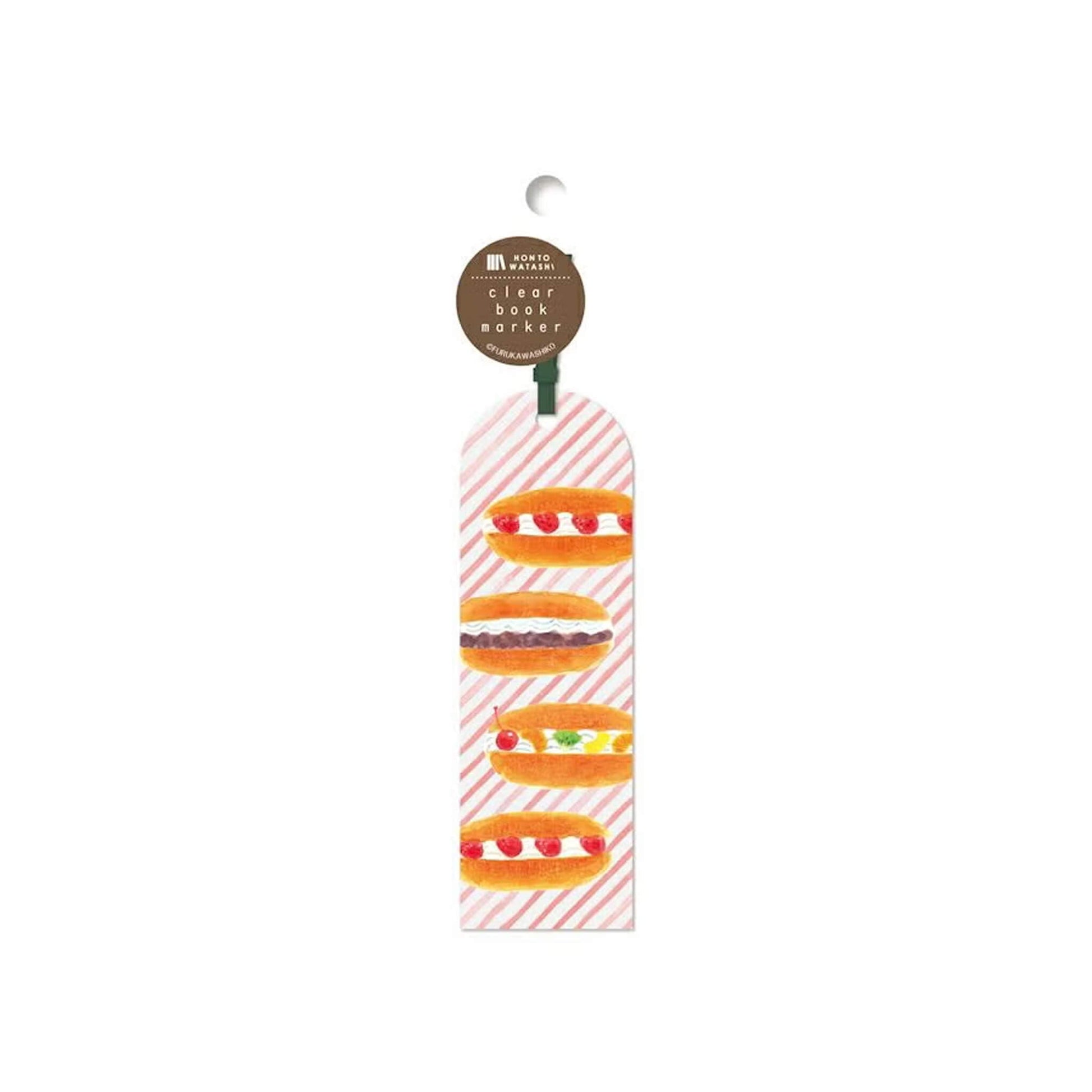 Furukawa Shiko Clear Bookmark - Koppepan - Hontowatashi - Bookmarks
