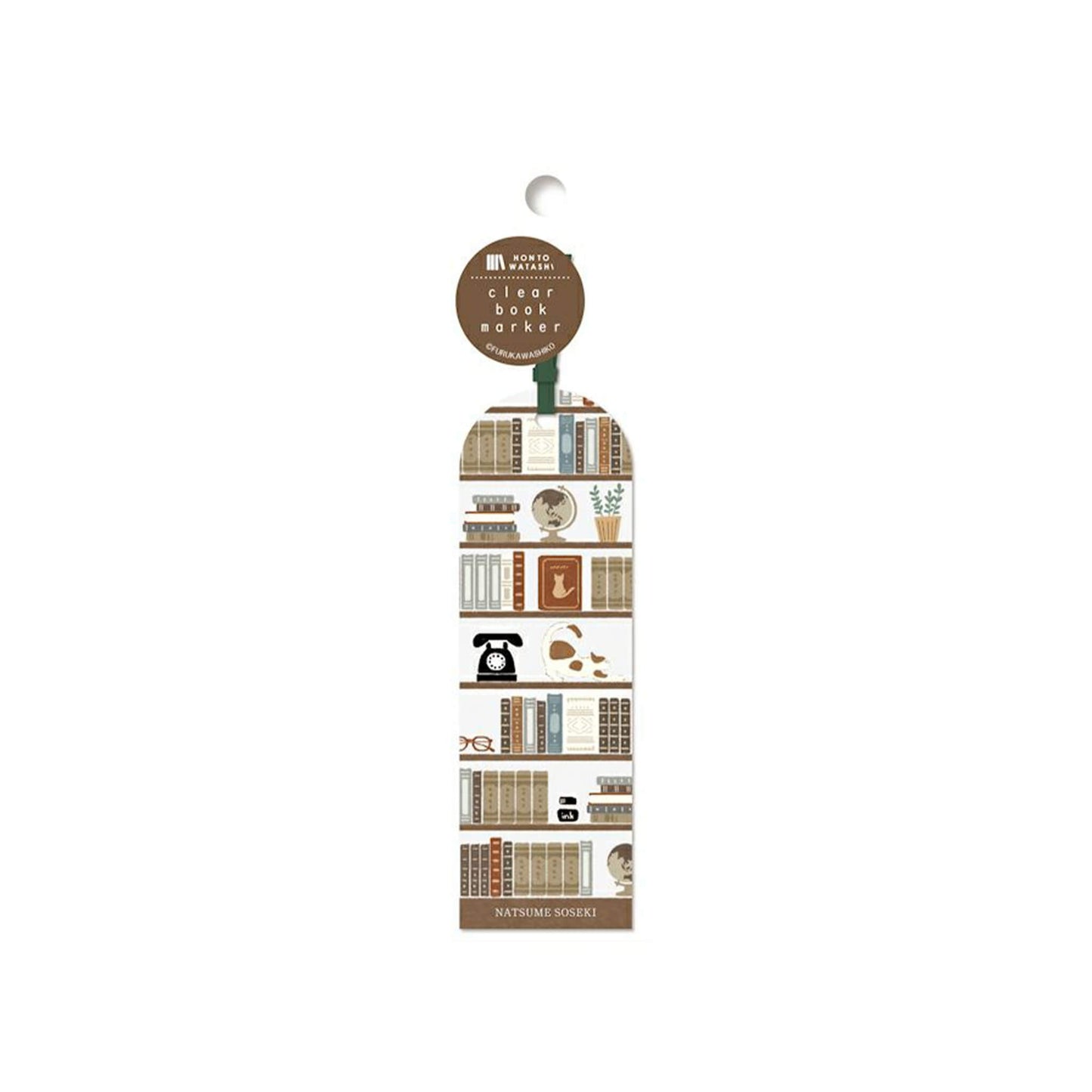 Furukawa Shiko Clear Bookmark - Natsume Soseki - Hontowatashi - Bookmarks