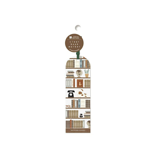Furukawa Shiko Clear Bookmark - Natsume Soseki - Hontowatashi - Bookmarks