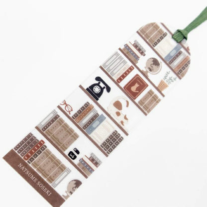 Furukawa Shiko Clear Bookmark - Natsume Soseki - Hontowatashi - Bookmarks