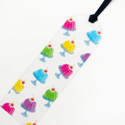 Furukawa Shiko Clear Bookmark - Retro Jelly - Hontowatashi - Bookmarks