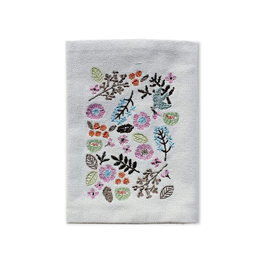 Furukawa Shiko Embroidered Book Cover A6 - Kotori Biyori - Hontowatashi - Book Covers
