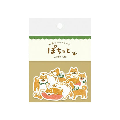 Furukawa Shiko Flake Stickers Pack - Shiba - Flake Stickers