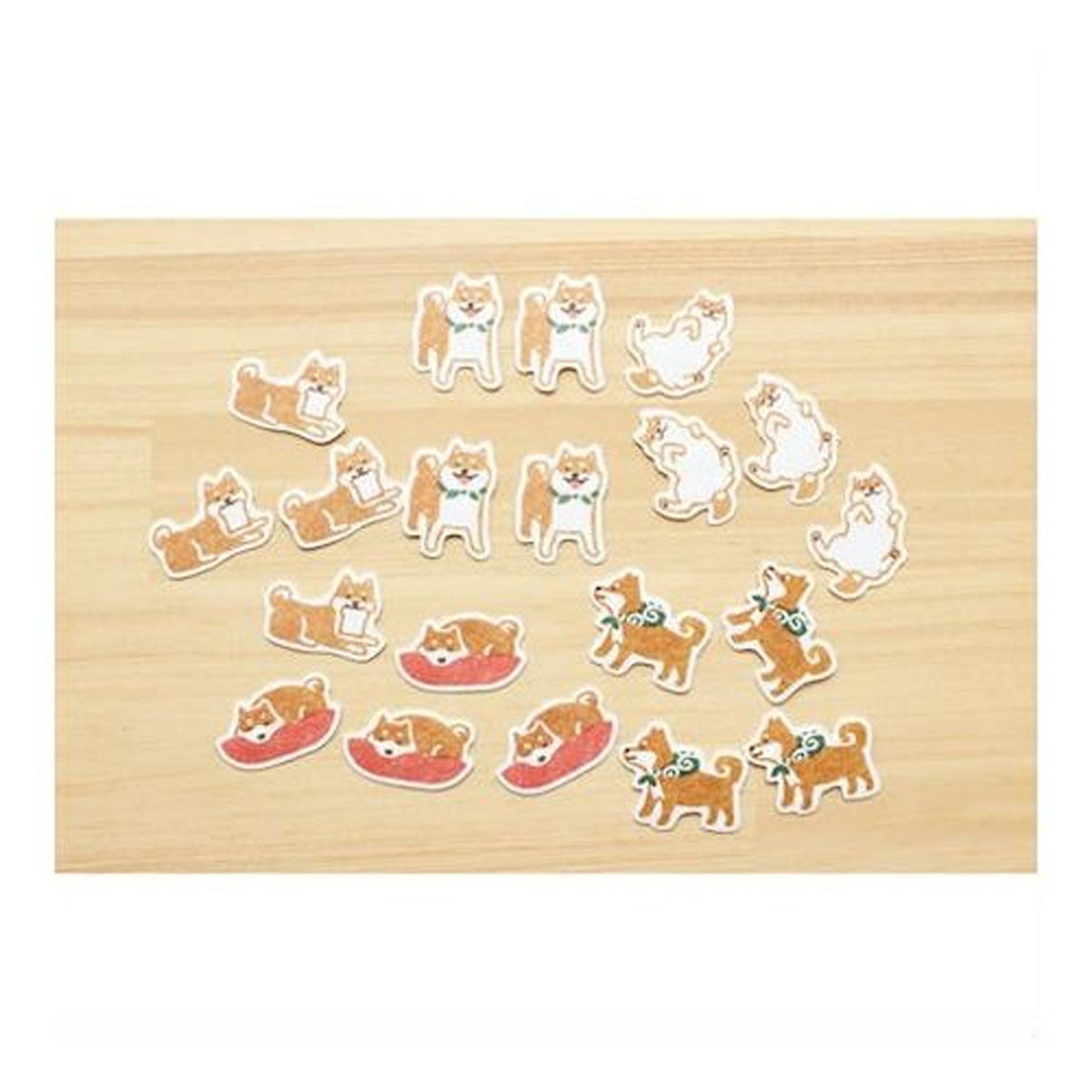 Furukawa Shiko Flake Stickers Pack - Shiba - Flake Stickers