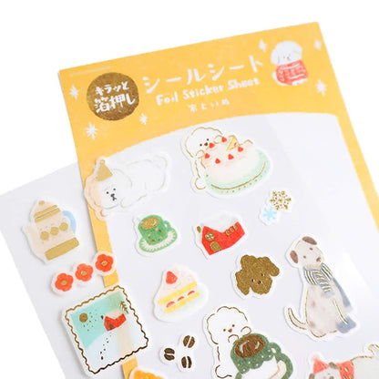 Furukawa Shiko Foil Sticker Sheet - Home & Dog [Winter 2026 Limited Edition] - Sticker Sheets