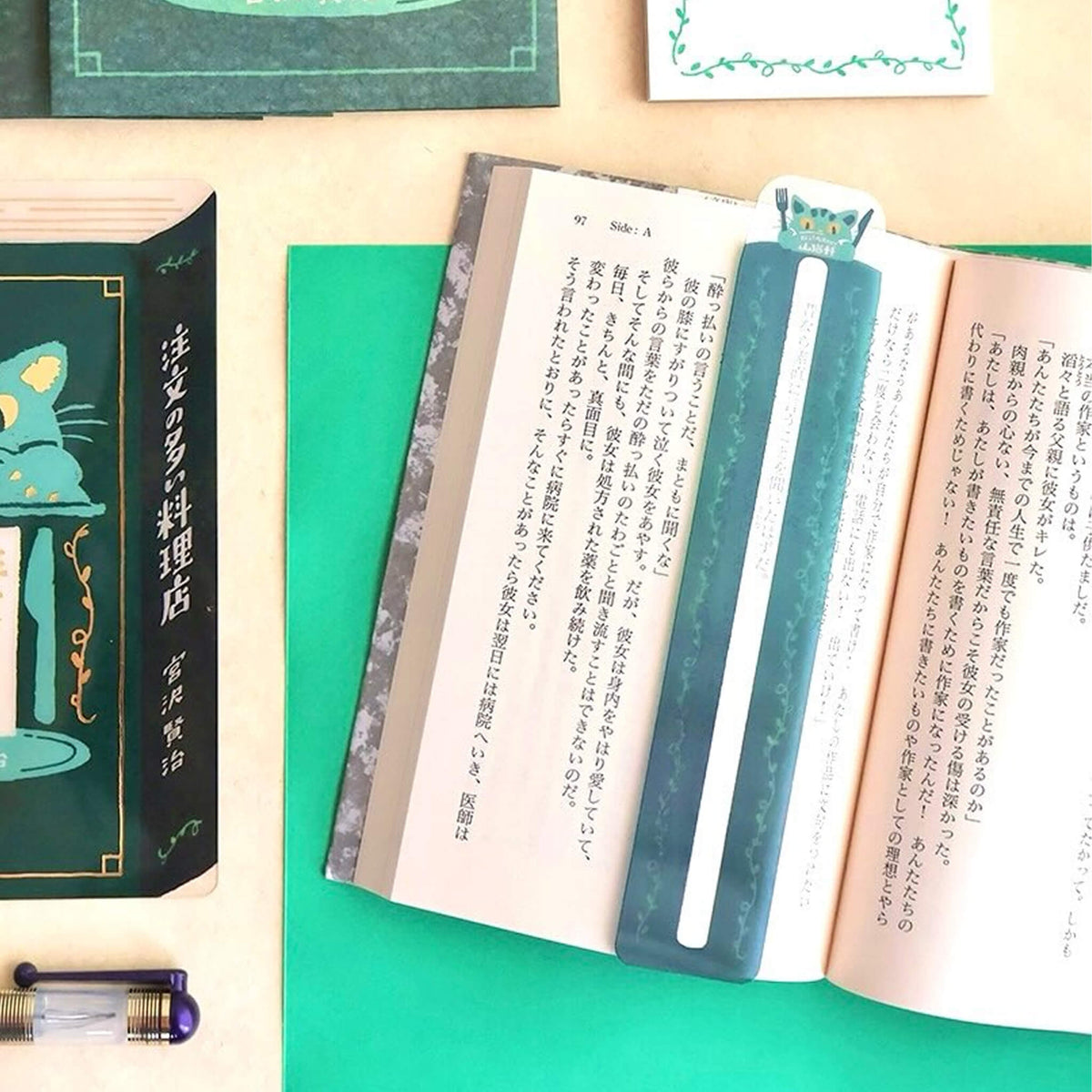 Furukawa Shiko Hontowatashi KOKOYOMU Clear Bookmark - The Restaurant of Many Orders - Bookmarks