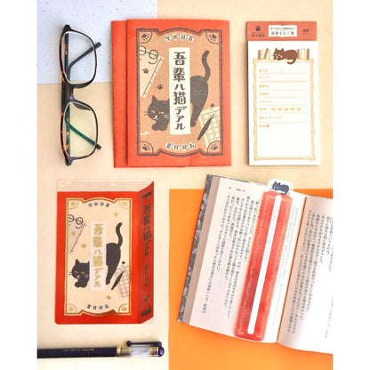 Furukawa Shiko Hontowatashi Reading Log Notepad - I Am a Cat - Planning & Log Pads