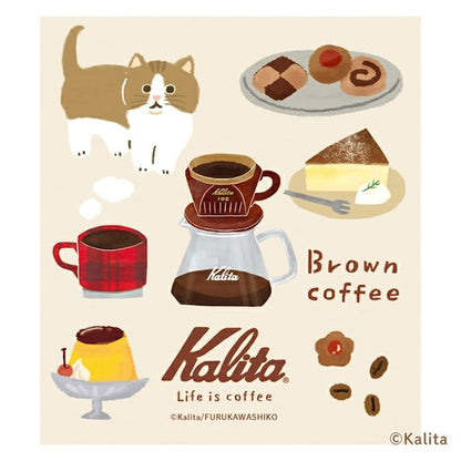 Furukawa Shiko × Kalita Memo Pad - Brown Coffee - Memo Pads