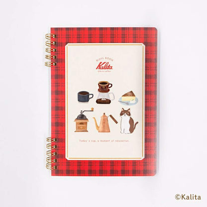 Furukawa Shiko × Kalita Ring Notebook (B6) Design A - Notebooks