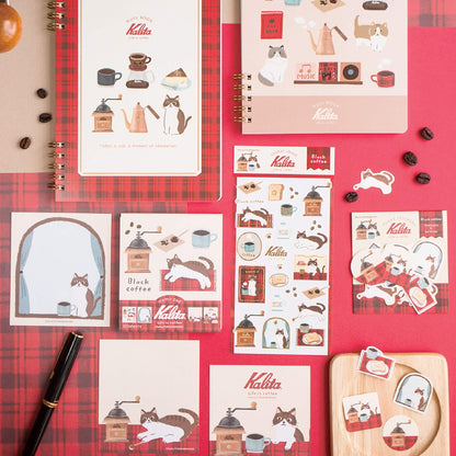 Furukawa Shiko × Kalita Ring Notebook (B6) Design A - Notebooks
