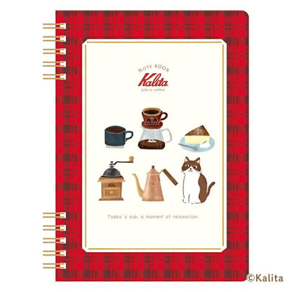 Furukawa Shiko × Kalita Ring Notebook (B6) Design A - Notebooks
