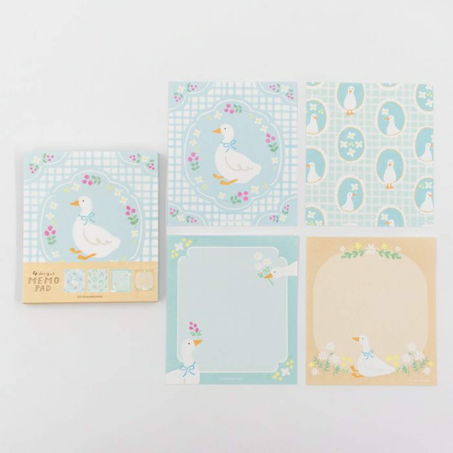 Furukawa Shiko Memo Pad - Flower & Duckling - Wa - Life Spring 2026 Limited - Memo Pads