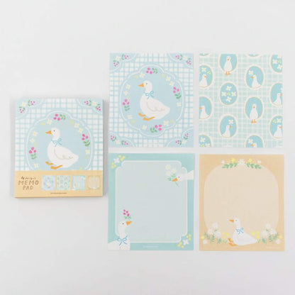 Furukawa Shiko Memo Pad - Flower & Duckling - Wa - Life Spring 2026 Limited - Memo Pads