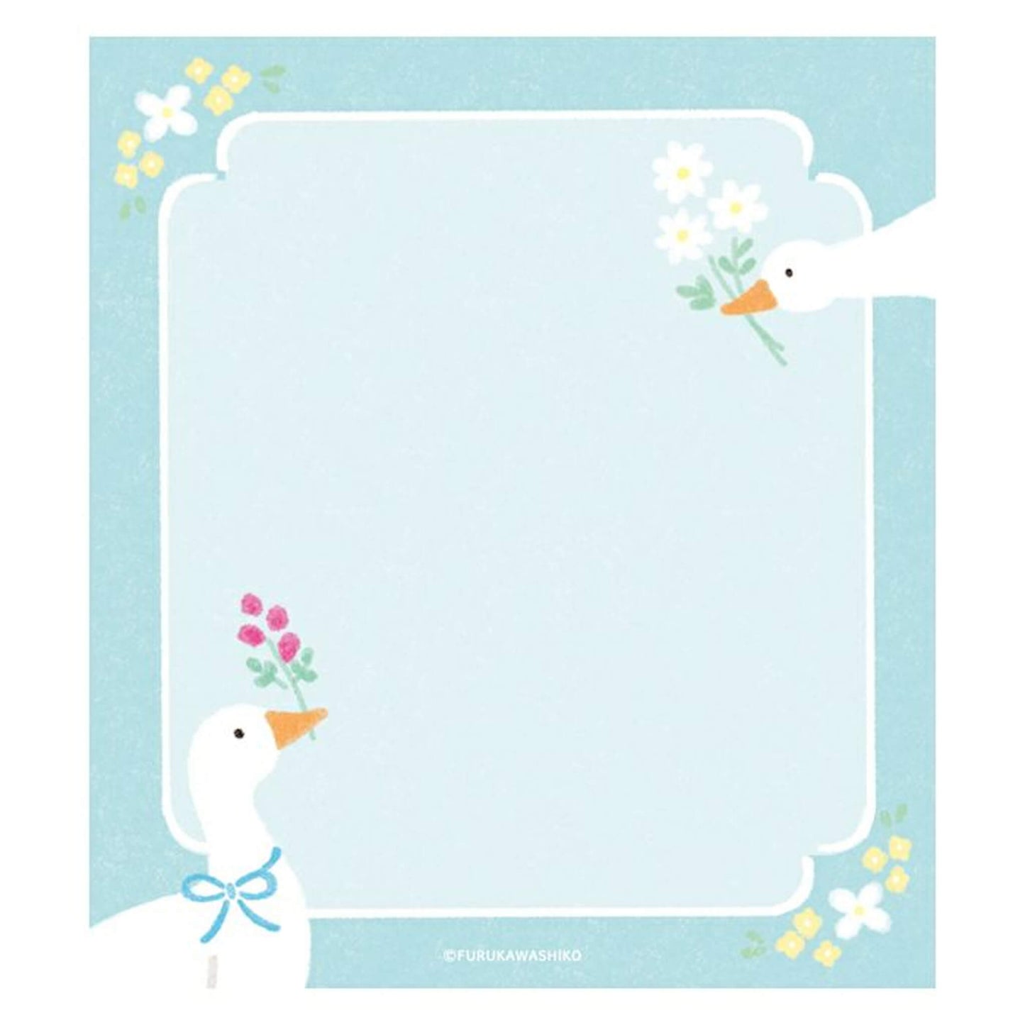 Furukawa Shiko Memo Pad - Flower & Duckling - Wa - Life Spring 2026 Limited - Memo Pads
