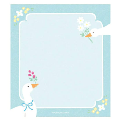 Furukawa Shiko Memo Pad - Flower & Duckling - Wa - Life Spring 2026 Limited - Memo Pads