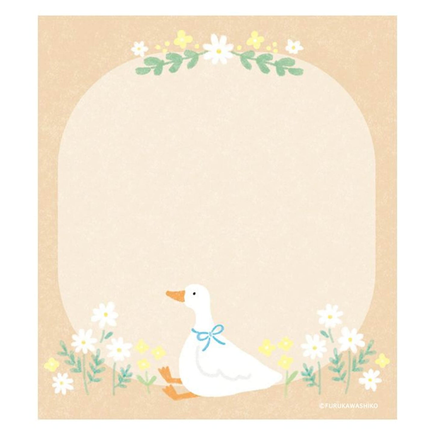 Furukawa Shiko Memo Pad - Flower & Duckling - Wa - Life Spring 2026 Limited - Memo Pads