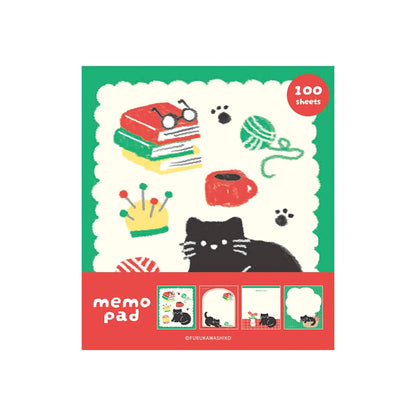 Furukawa Shiko Memo Pad - Home & Cat [Winter 2026 Limited Edition] - Memo Pads