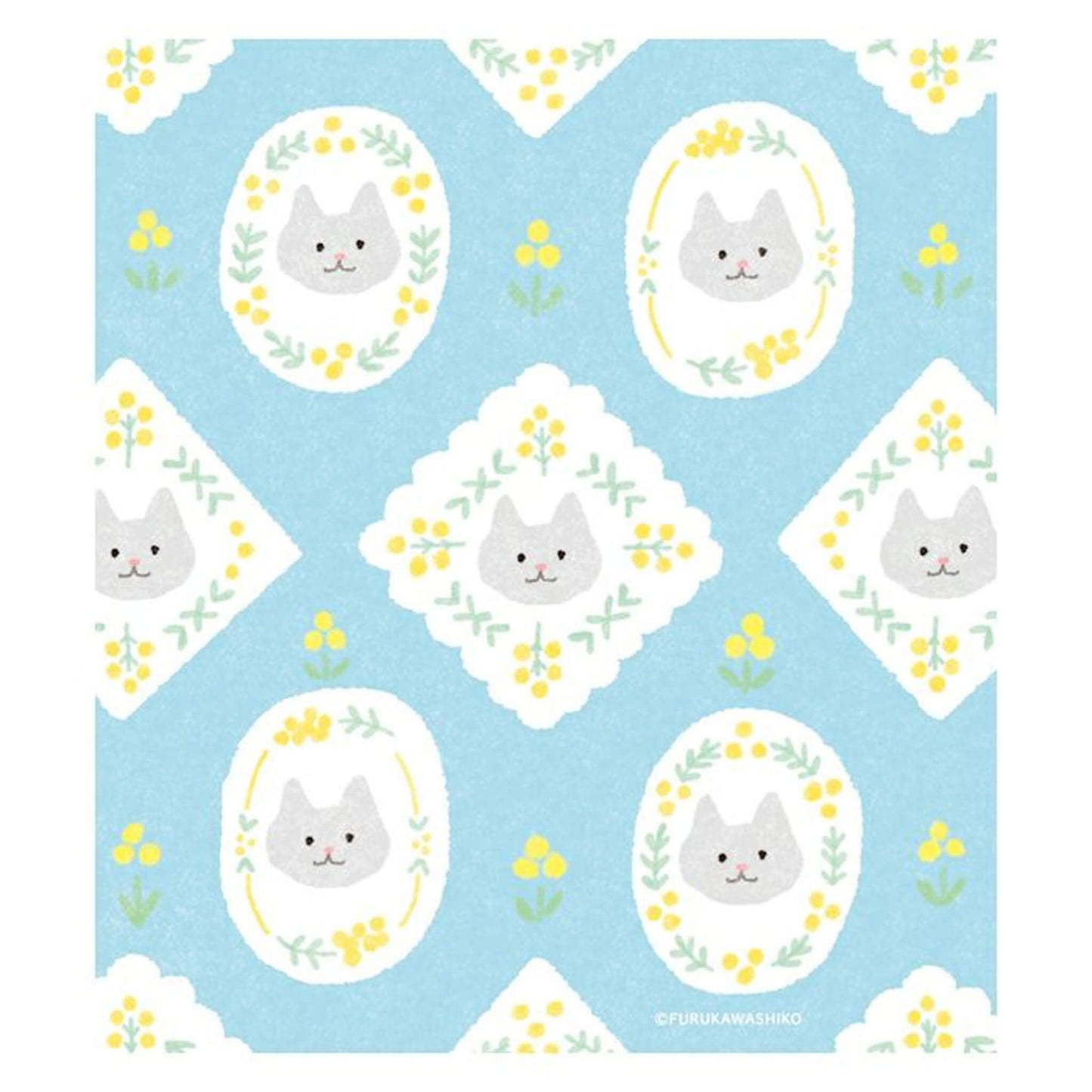 Furukawa Shiko Memo Pad - Mimosa & Cat - Wa - Life Spring 2026 Limited - Memo Pads