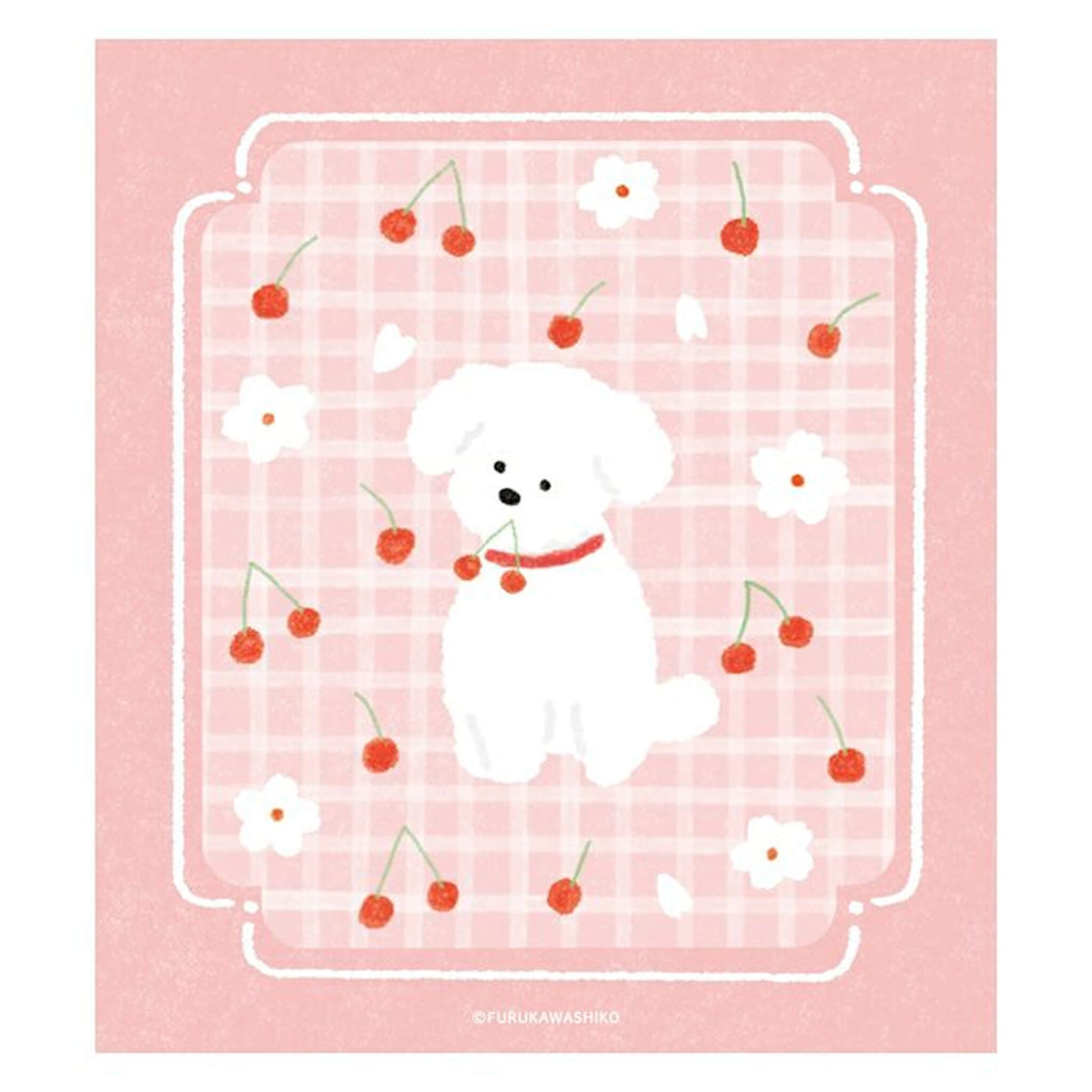 Furukawa Shiko Memo Pad - Sakura & White Dog - Wa - Life Spring 2026 Limited - Memo Pads