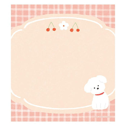 Furukawa Shiko Memo Pad - Sakura & White Dog - Wa - Life Spring 2026 Limited - Memo Pads