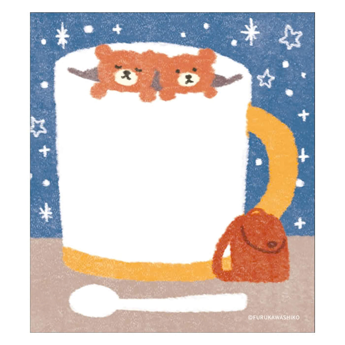 Furukawa Shiko Memo Pad - Snow & Bear [Winter 2026 Limited Edition] - Memo Pads