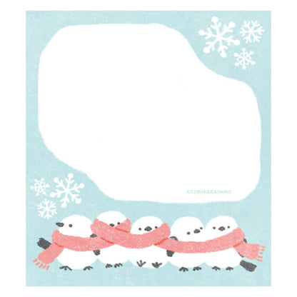 Furukawa Shiko Memo Pad - Snow & Bird [Winter 2026 Limited Edition] - Memo Pads