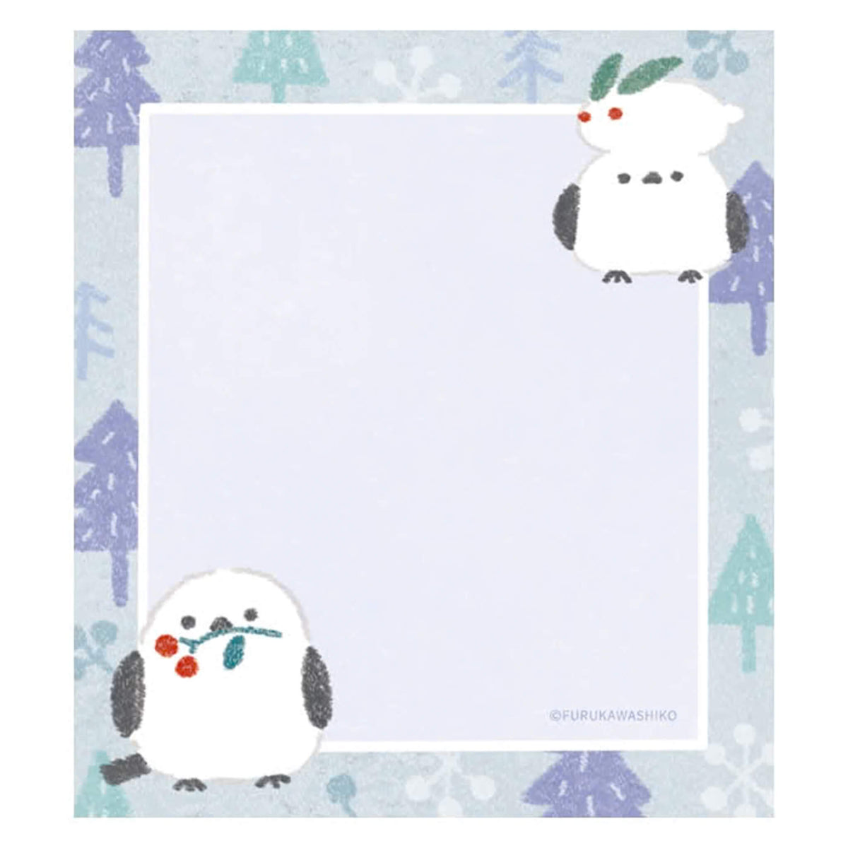Furukawa Shiko Memo Pad - Snow & Bird [Winter 2026 Limited Edition] - Memo Pads