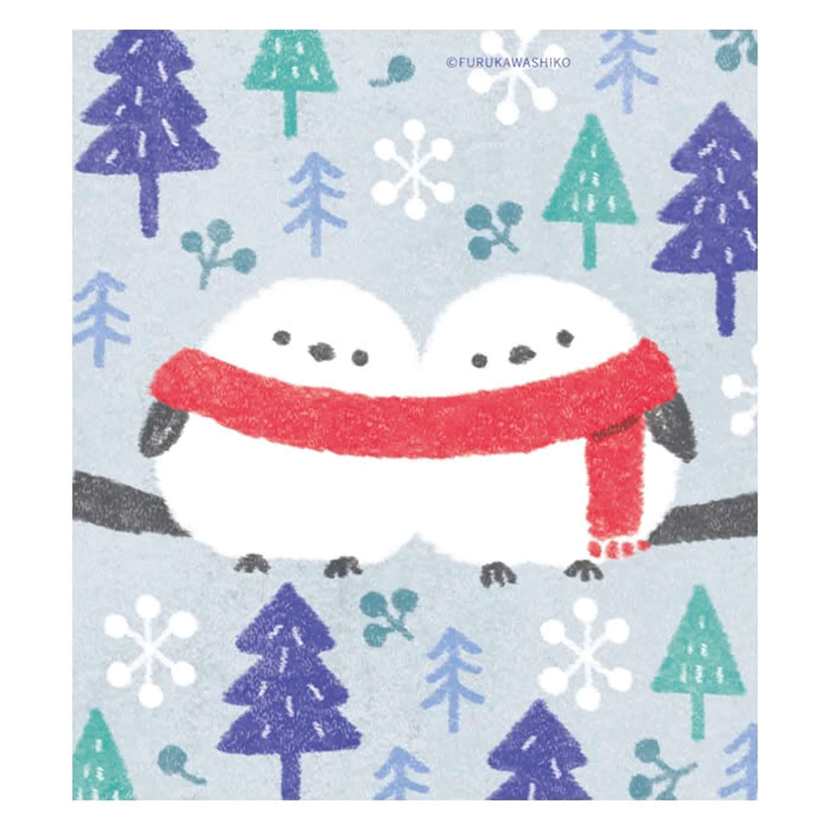 Furukawa Shiko Memo Pad - Snow & Bird [Winter 2026 Limited Edition] - Memo Pads