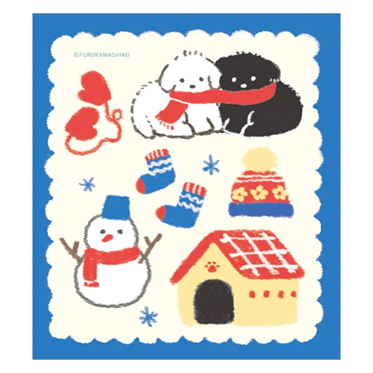 Furukawa Shiko Memo Pad - Snow & Dog [Winter 2026 Limited Edition] - Memo Pads