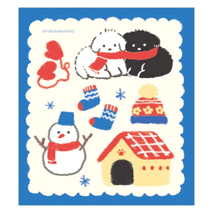 Furukawa Shiko Memo Pad - Snow & Dog [Winter 2026 Limited Edition] - Memo Pads