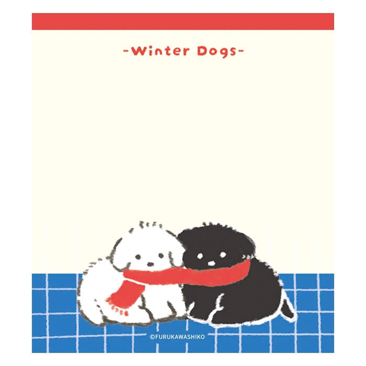 Furukawa Shiko Memo Pad - Snow & Dog [Winter 2026 Limited Edition] - Memo Pads