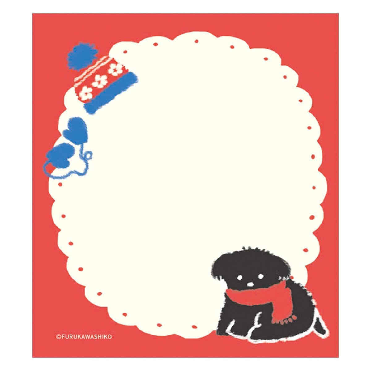 Furukawa Shiko Memo Pad - Snow & Dog [Winter 2026 Limited Edition] - Memo Pads