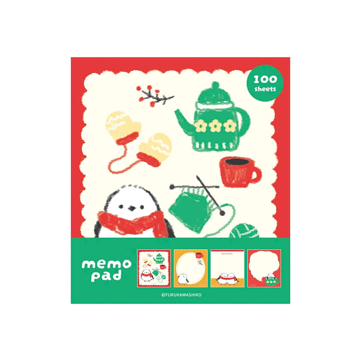 Furukawa Shiko Memo Pad - Yarn & Bird [Winter 2026 Limited Edition] - Memo Pads