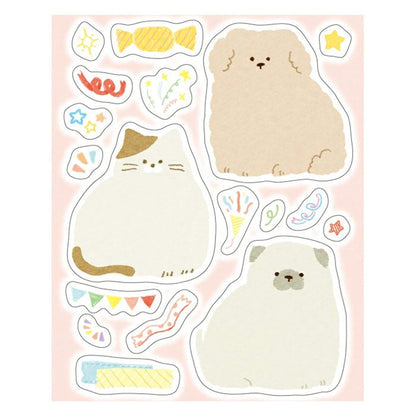 Furukawa Shiko Message Sticker - Animal - Wa - Life Spring 2026 Limited - Sticker Sheets