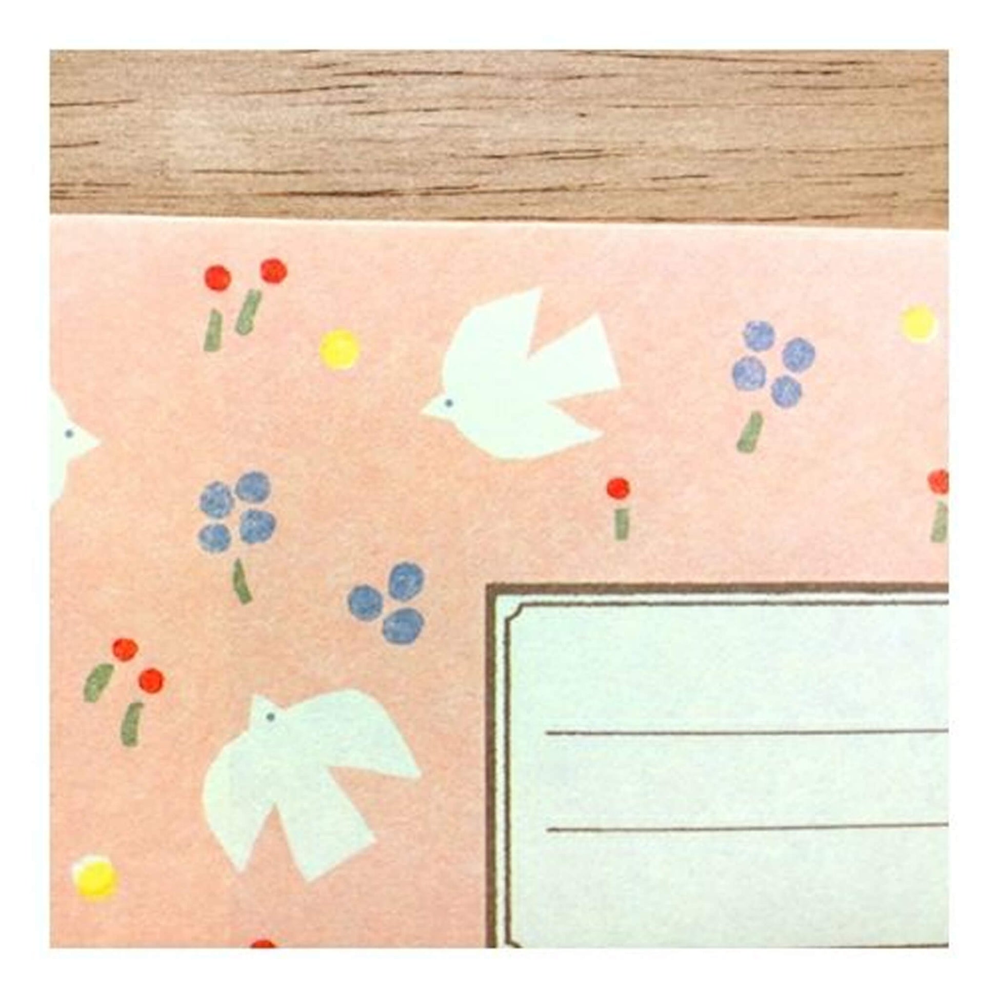 Furukawa Shiko Mino Washi Paper Letter Set - White Bird - Letter Writing Sets