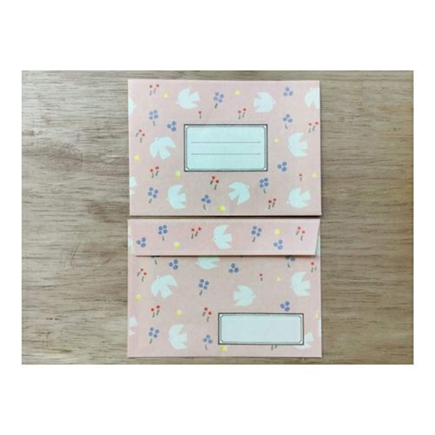 Furukawa Shiko Mino Washi Paper Letter Set - White Bird - Letter Writing Sets