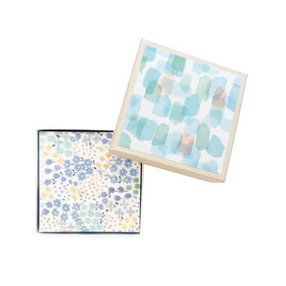 Furukawa Shiko Origami Box - Cool Color - Origami Paper