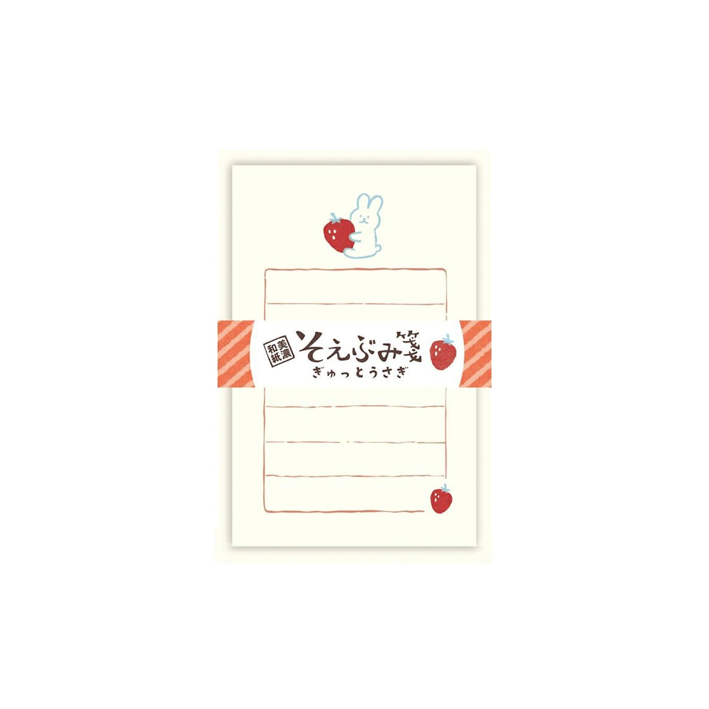 Furukawa Shiko Soebumisen Mini Letter Set - Hugging Bunny - Wa - Life Spring 2026 Limited - Mini Letter Writing Sets