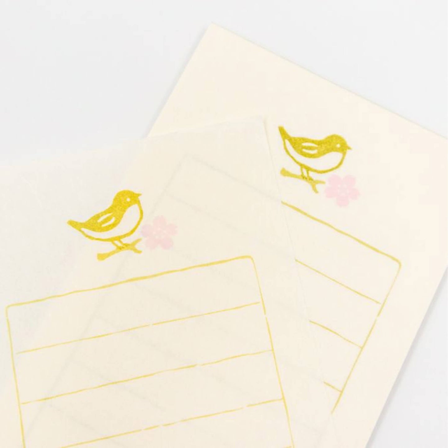 Furukawa Shiko Soebumisen Mini Letter Set - Sakura & Uguisu - Wa - Life Spring 2026 Limited - Mini Letter Writing Sets
