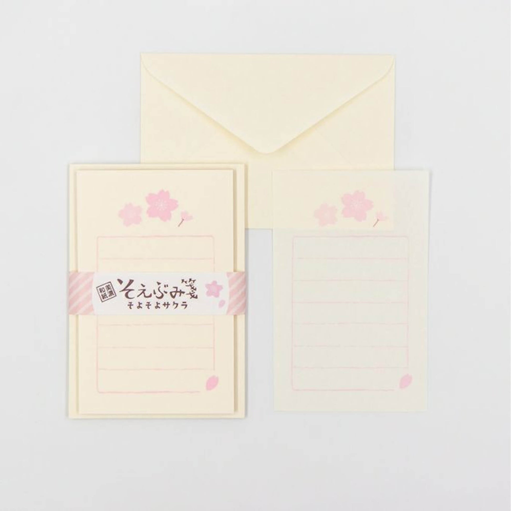 Furukawa Shiko Soebumisen Mini Letter Set - Sakura - Wa - Life Spring 2026 Limited - Mini Letter Writing Sets
