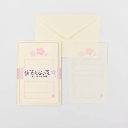 Furukawa Shiko Soebumisen Mini Letter Set - Sakura - Wa - Life Spring 2026 Limited - Mini Letter Writing Sets