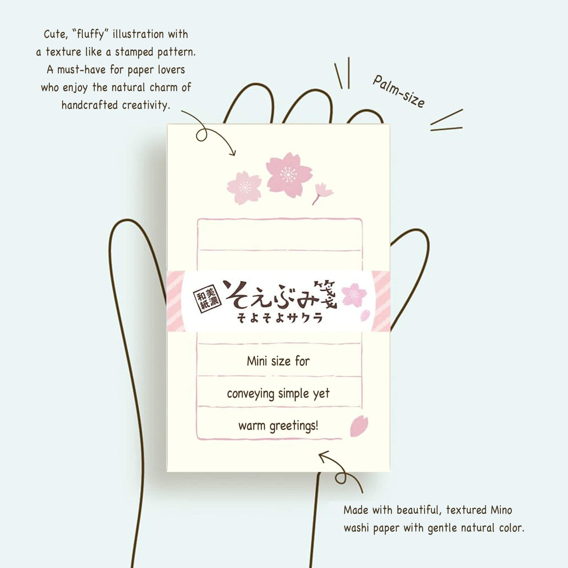 Furukawa Shiko Soebumisen Mini Letter Set - Sakura - Wa - Life Spring 2026 Limited - Mini Letter Writing Sets